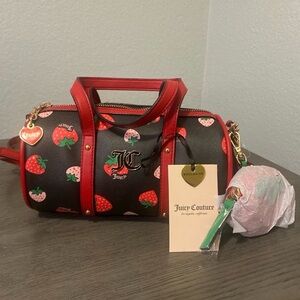 Juicy Couture Sweet N Juicy Mini Barrel Shoulder Purse